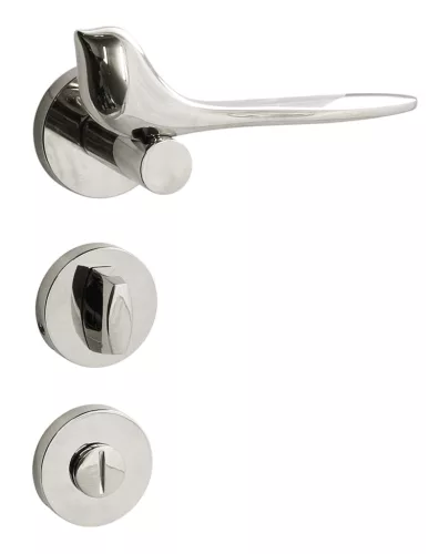 Rozetă rotundă Birdy „G01” WC crom strălucitor