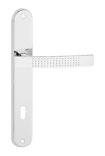 ASTRA pajzsos ajtókilincs króm 90 mm BB