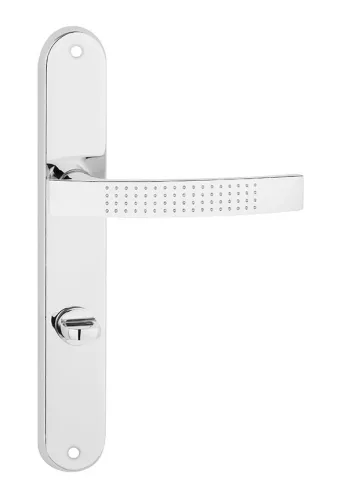 ASTRA pajzsos ajtókilincs króm 78 mm WC