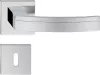 BARCELONA ajtóajtókilincs szögletes K-rozettás fényes króm BB