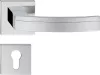 BARCELONA ajtóajtókilincs szögletes K-rozettás fényes króm PZ