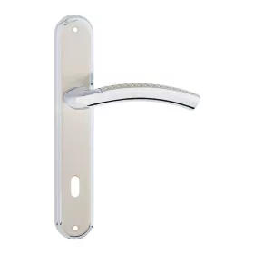 EVA pajzsos ajtókilincs króm 90 mm BB