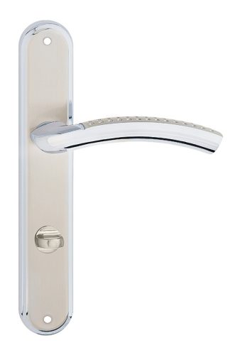 EVA pajzsos ajtókilincs króm 88 mm WC