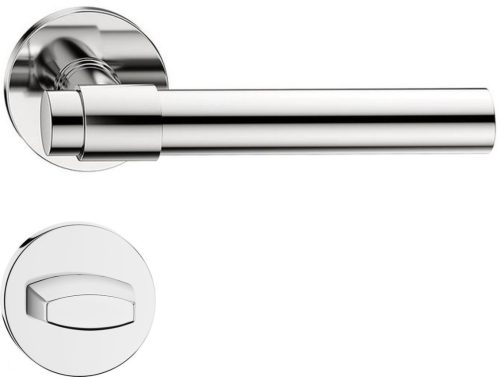 ALLURE ajtókilincs kerek rozettás R SLIM fényes króm - CORONA PREMIUM WC