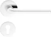 BELLA ajtóajtókilincs kerek rozettás R SLIM vékony fényes króm PZ