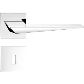   BLADE ajtóajtókilincs szögletes Q-rozettás fényes króm - CORONA PREMIUM BB