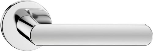 ICONA ajtóajtókilincs kerek rozettás R SLIM fényes króm - CORONA PREMIUM Csak kilincs felső rozettán