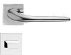 MOON ajtóajtókilincs szögletes rozettás Q SLIM fényes króm - CORONA PREMIUM WC
