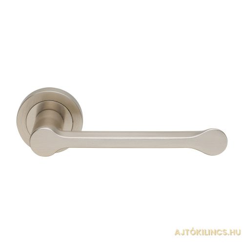 Alamaro Ultra Slim Round rosette Matt nickel Only handle on top rosette