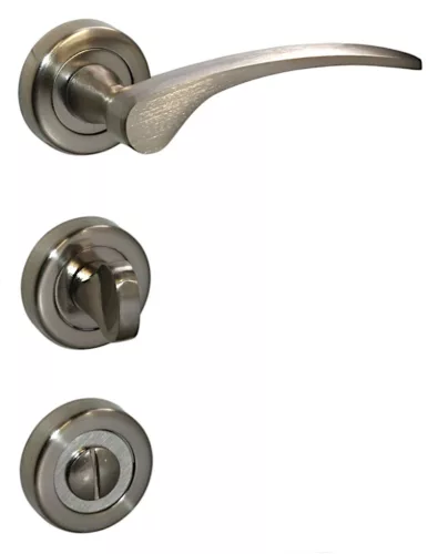 Eva Rozetă rotundă WC cu suprafata crom satinat