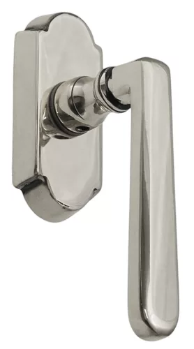 Alt Wien Suprafață cromată satinată Semi mâner pentru fereastră mare cu mecanism de poziționare