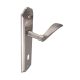 Firenze Schild Satin Chrome Oberfläche 90 mm PZ