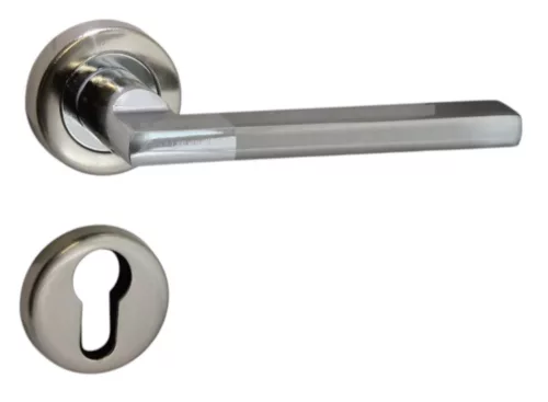 Chris Rukoväť dverí Rozeta Satén chróm Surface PZ