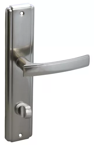 Suprafata crom satinat retro 55 mm WC