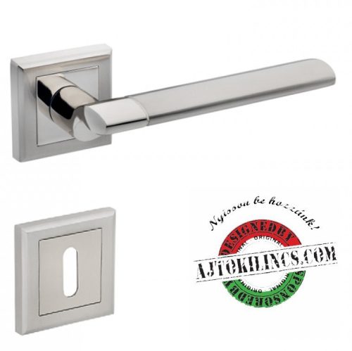 Elvado Confort Quadrat Satin Chrome Oberfläche PZ