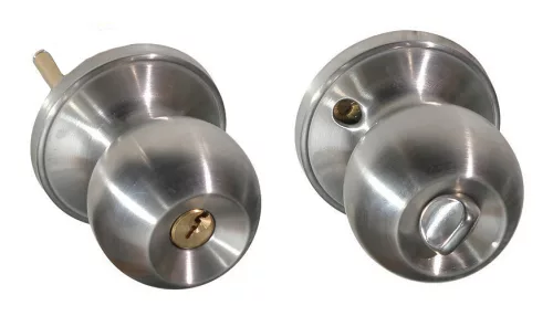 Amig American Suprafata cromata satinata Buton AMIG American LOCKABLE