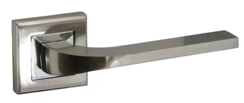 Stil Lumină Rozetă pătrată Suprafață din crom satinat Numai mâner pe rozeta superioară