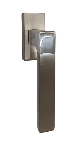 Star Large Window Handle Satin Chrome Surface with Positioning Mechanism Large Window Handle