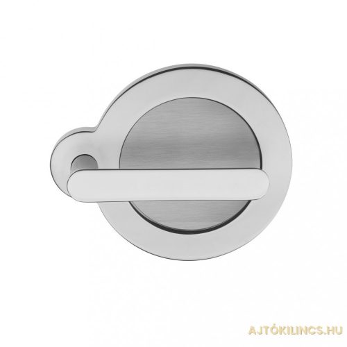 Saturn Round rosette Satin chrome surface PZ