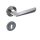 Neo Round rosette Satin chrome surface Only handle on top rosette