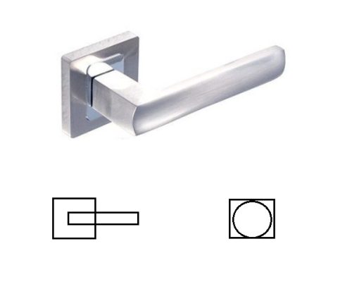 Maffia Satin chrome surface WC Button/Handle