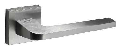 London (Flake) Rozetă pătrată Suprafață din crom satinat Numai mâner pe rozeta superioară