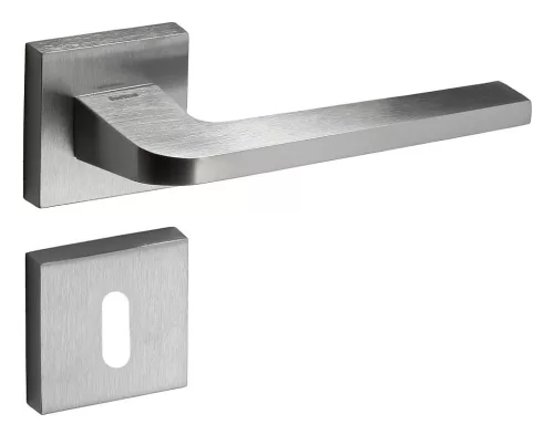 London (Flake) Rozetă pătrată Suprafață crom satinat BB