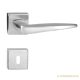 Foglia Square rosette Satin chrome surface BB