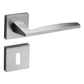   Modena (luminoasă) Rozetă pătrată Suprafață crom satinat BB