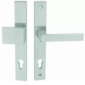 Salvo Safety Satin Chrome Surface 90 mm PZ Button/Knob