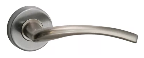 Cool Szatén Króm Felület Csak Kilincs Felső Rozettán