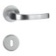 Porto Round rosette Satin chrome surface Only handle on top rosette