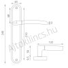 Figo Satén chrómový povrch 90 mm BB