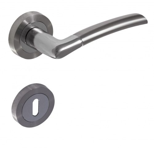 Figo Satin chrome surface WC Button/Handle