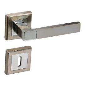 BB Star Kwadrat Powierzchnia chromowana satynowa