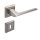 Kvantum Satin chrome surface WC Button/Handle