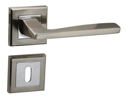 Trend Light Rozetă pătrată Suprafață crom satinat BB