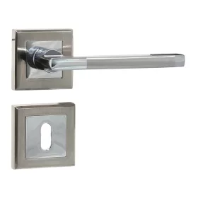 Daniela Rozeta patrata Suprafata crom satinat BB