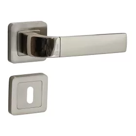 Tosca Rozeta patrata Suprafata crom satinat BB