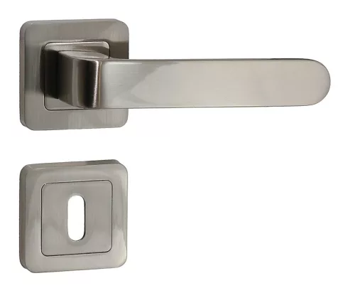 Tosca Rozeta patrata Suprafata crom satinat BB