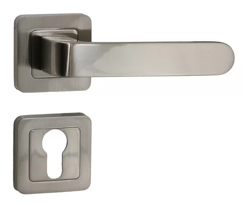 Tosca Rozeta patrata Suprafata crom satinat PZ