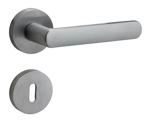 Luna Rozetă rotundă WC suprafata crom satinat