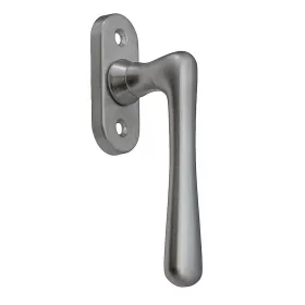   Pinocchio/Elegant Szatén króm felület Nagyalakú Ablakfélkilincs Hagyományos