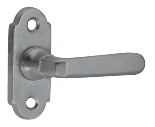 Italian Alt Wien Suprafață cromată satinată în formă de „L”.