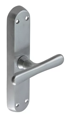 Pinocchio/Încuietoare bară elegantă pentru geam Crom mat (+mecanic)