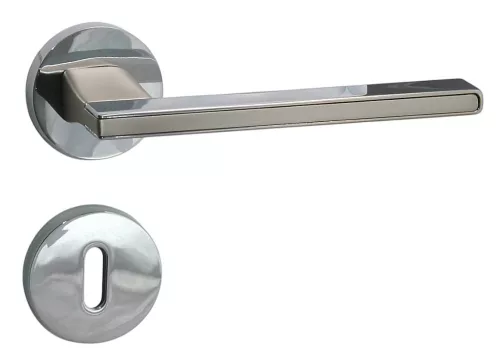 Alpha Rozetă rotundă Suprafata crom satinat BB