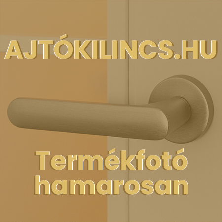 Line Perfekto Körrozettás Szatén Króm Felület WC Gomb/Kilincs