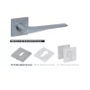 BUSSARE CLASSIC Borduri pătrate Bravo A-45-70 Finisaj crom satinat BB