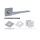 BUSSARE CLASSIC Borduri pătrate Bravo A-45-70 Finisaj crom satinat BB