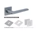 BUSSARE CLASSIC Fresco Model pătrat A-55-70 Finisaj crom satinat BB
